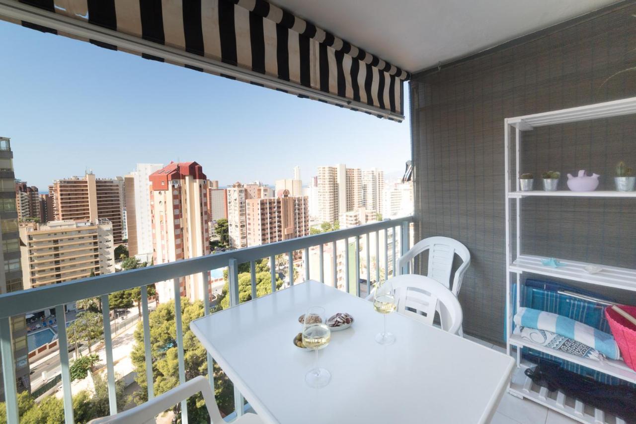 דירות בנידורם Moonkey - Apto Paris Con Piscina Y Parking מראה חיצוני תמונה