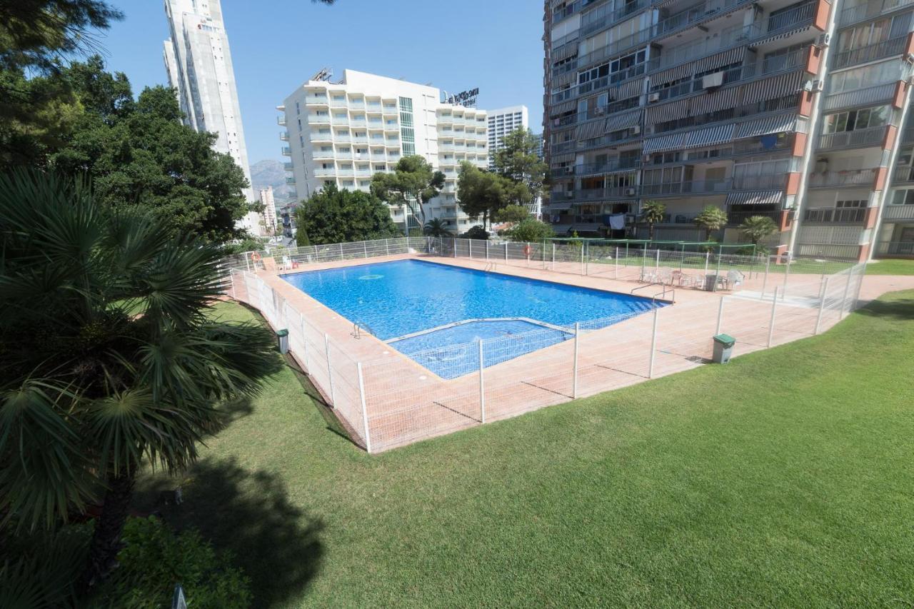 דירות בנידורם Moonkey - Apto Paris Con Piscina Y Parking מראה חיצוני תמונה